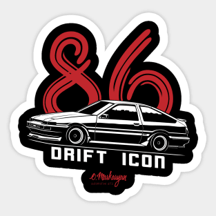 Drift Icon Sticker